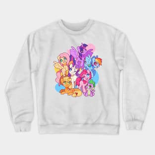 friendship through the ages Crewneck Sweatshirt